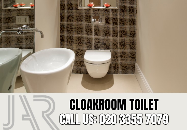 Cloakroom and Downstairs Toilet Installation by Earlscourt Bathroom Fitters