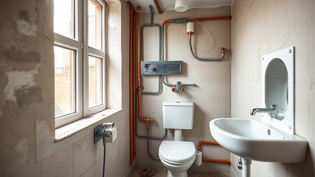 Bathroom Plumbing and Electrics in Earl's Court
